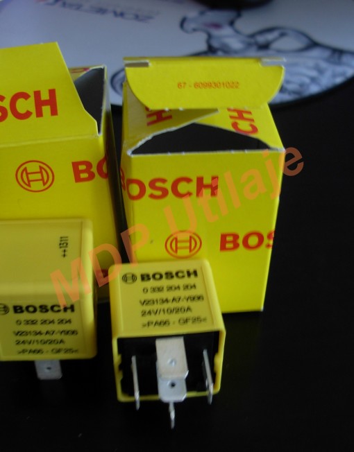 Releu utilaje Bosch 24V 10/20A