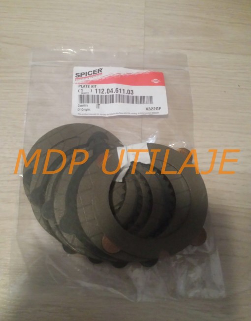 Discuri Frictiune Punte Dana Spicer Typ 212/523