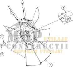 Elice incarcator frontal Case 821 c
